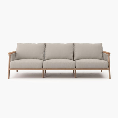 Moss Aluminum Outdoor Patio Furniture, Couch