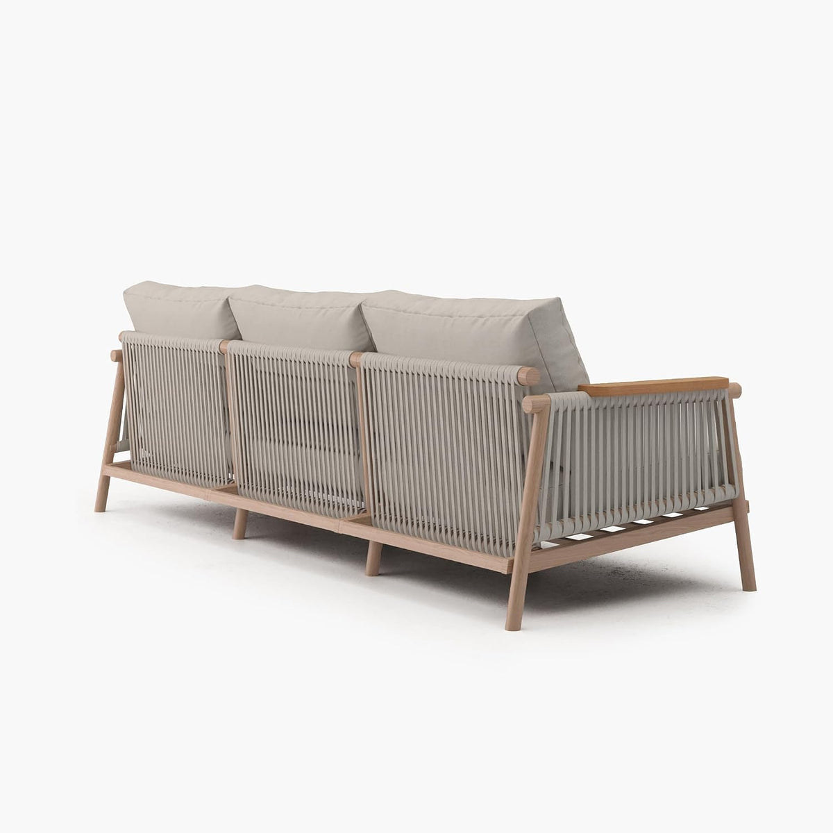 Moss Aluminum Outdoor Patio Furniture, Couch