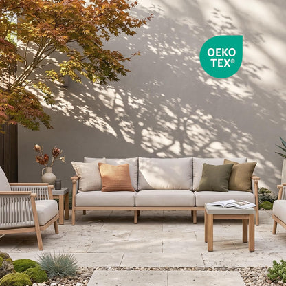 Moss Aluminum Outdoor Patio Furniture, Couch